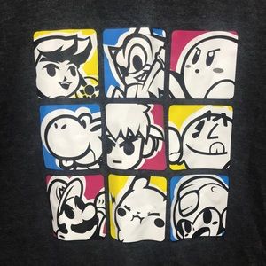 Video game shirt Zelda sonic Kirby yoshi pikachu